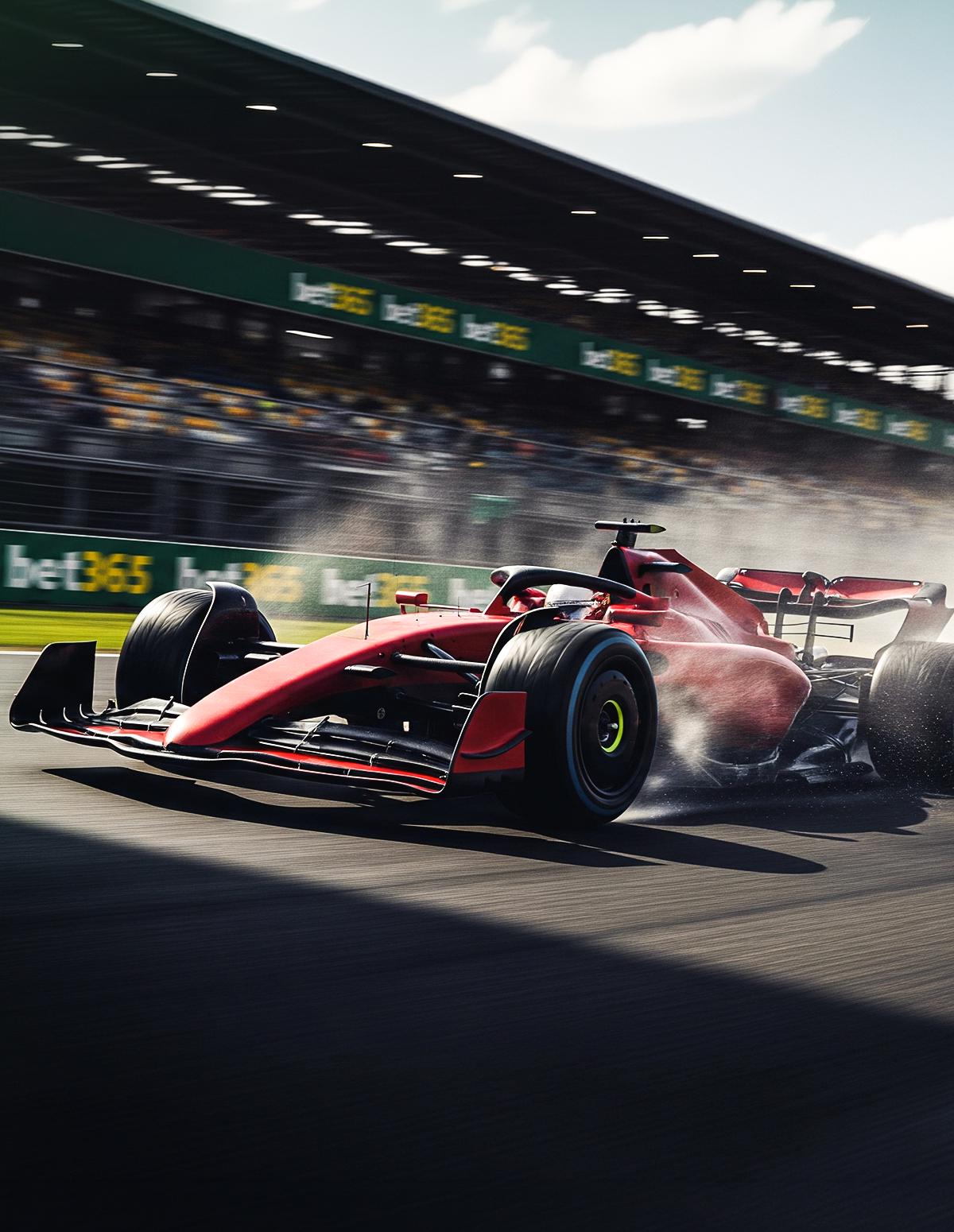 F1 Ferrari Imagery